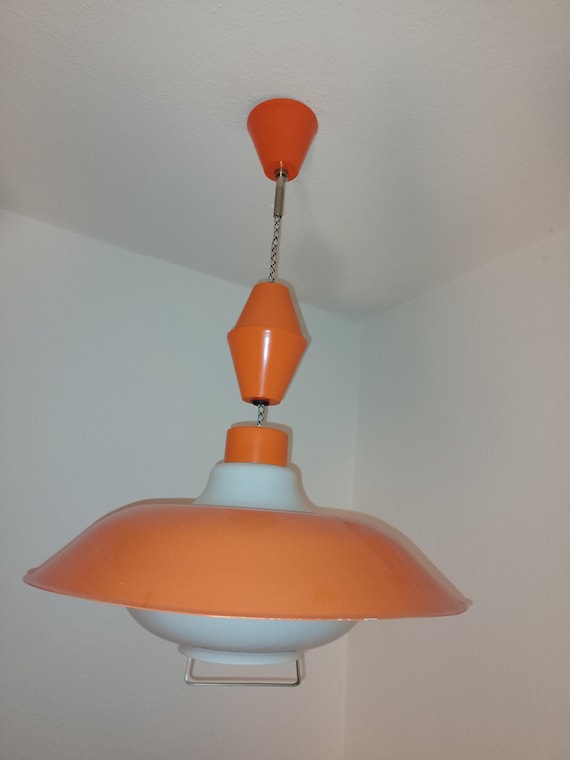 Pull- down pendant light Czechoslovakia