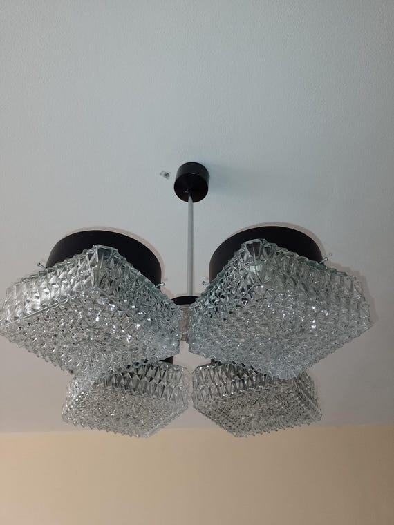 Beautifull Vintage Pendant light NAPAKO from Czechoslovakia 1960s