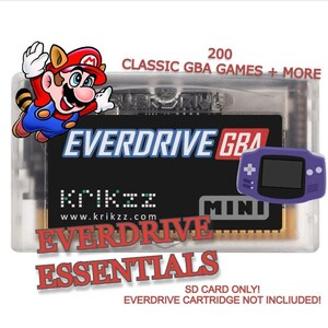 新品EVERDRIVE GBA MINI X5 クリア