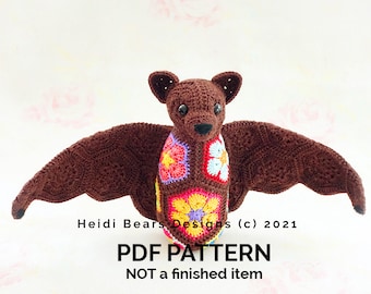 Mango the Flying Fox Pattern