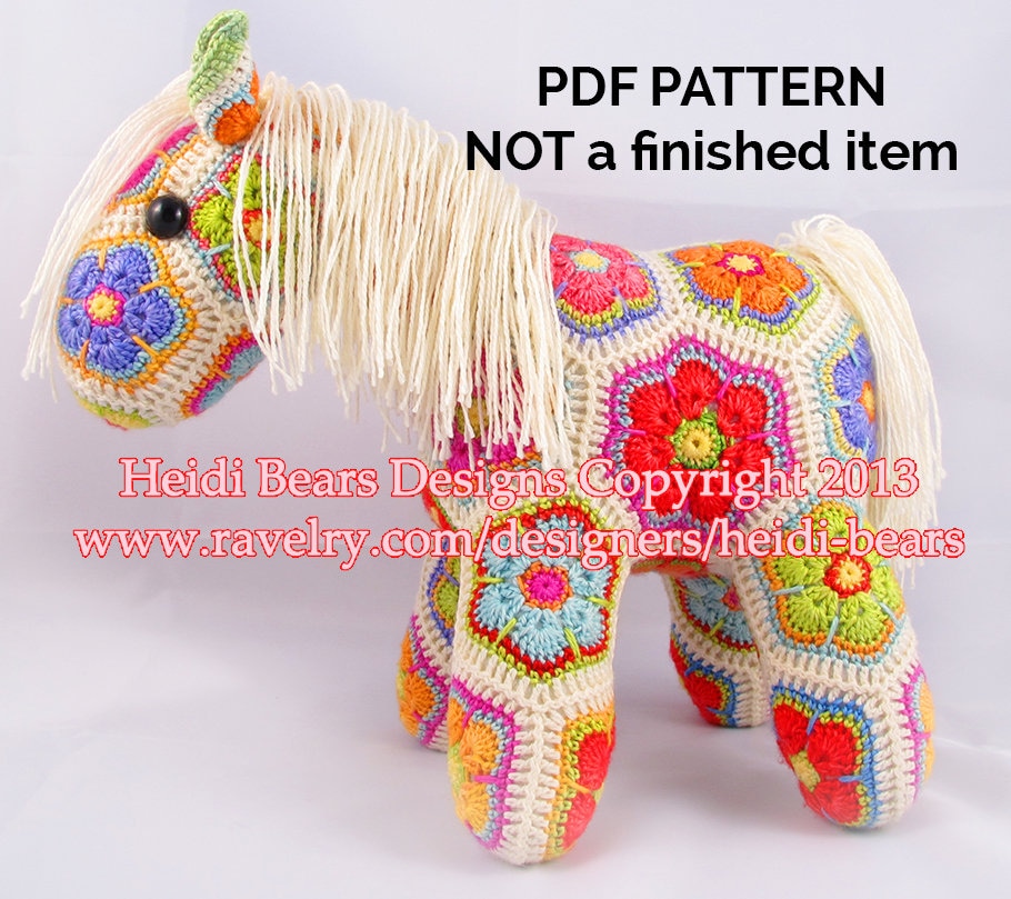 Heidi the Horse Free Amigurumi Pattern