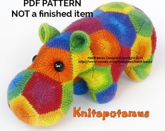 Knitapotamus the Knitted Hippo Pattern
