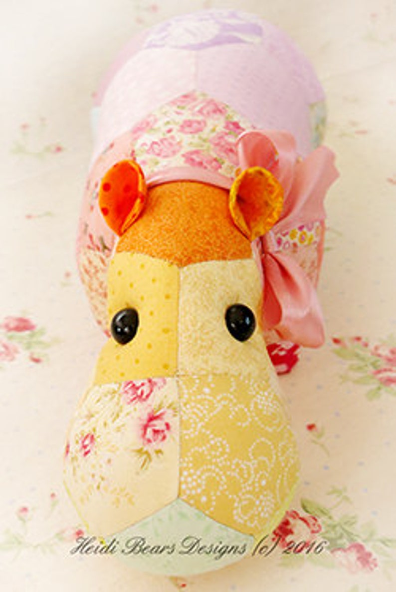 The Happy Hippo Sewing Pattern Etsy UK