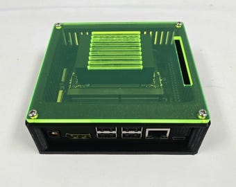 NVIDIA Jetson Orin Nano Case - Neon Black