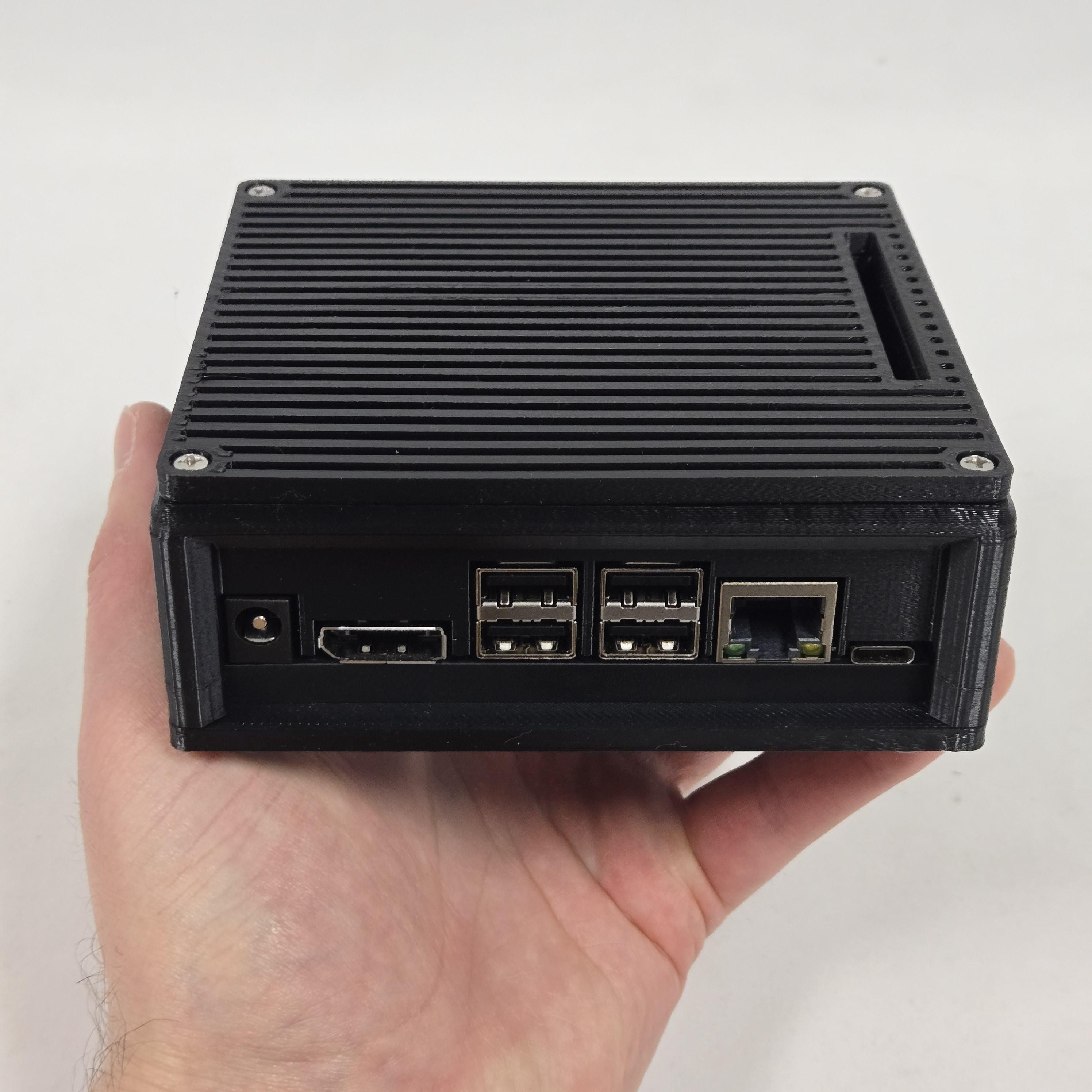 3D Printed NVIDIA Jetson Orin Nano Super 8GB Case | Black PETG
