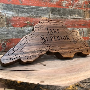 Archivo digital de la placa de cribbage lake superior