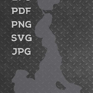 Clam Lake, Burnett County, WI, Wisconsin Map Shape Silhouette svg png pdf eps ai vector graphic design cut engraving laser file wall art