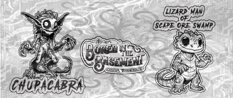 Whimsy Cryptids Cryptids Clipart Set #1 – Whimsical Monster Illustrations (digital ...