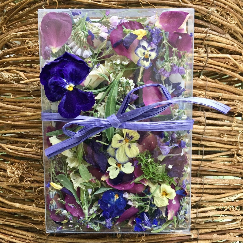 Dried Flowers Wedding Confetti Tossing Flowers Petal Etsy