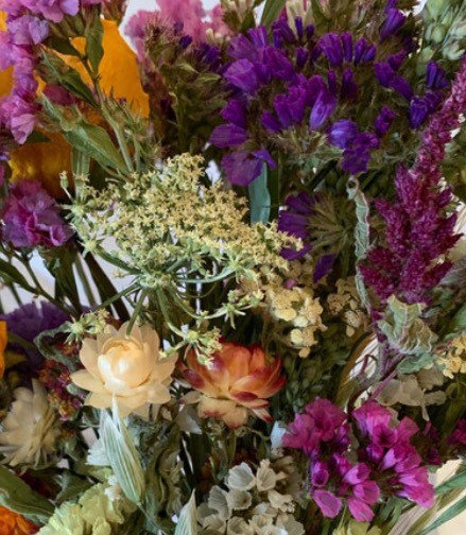 Dried Flower Confetti Wedding Confetti Real Flower Petals Etsy