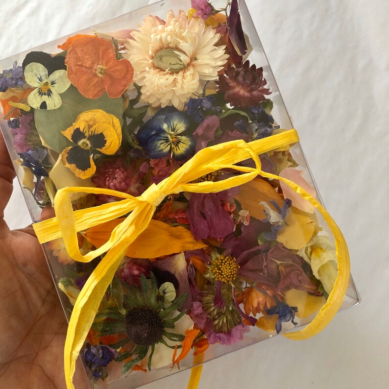 Dried Flower Confetti Dry Flowers Table Decor Wildflowers ...