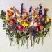 Dried Flower Stems, Bud Vase Flowers, Hair Wreath Flowers, Floral Wedding Decoration, Biodegradable, Wildflower Stems, Dry Flowerstems 