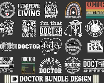 Doctor SVG Bundle, Doctor Quote Svg, Funny Doctor Gifts, Doctor Svg, Doctor Png Bundle, Doctor Mug Svg, Doctor Shirt, Doctor Life Svg