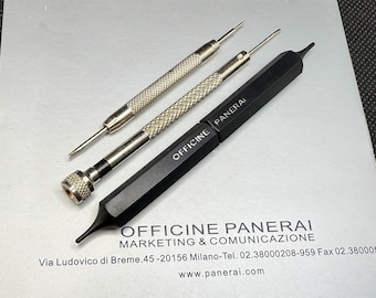 Tournevis et dispositif de libération des goupilles en plastique Officine Panerai noir