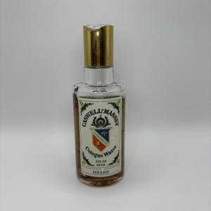 Caswell Massey Helio eau de Toilette 3 oz vintage read discontinued