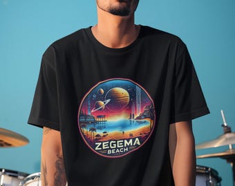 Zegema Beach Sci-fi T-shirt - Starship Troopers Inspired - Etsy