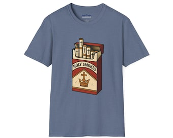 Holy Smokes T-Shirt - Funny Religious Parody Graphic Tee