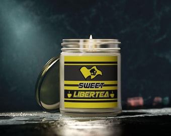 Sweet Libertea Helldivers Inspired Scented Candle