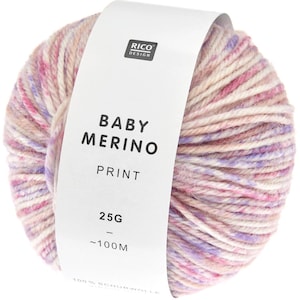 Berries - Baby Merino Print - 25g 100m - Rico Design