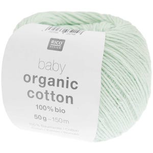 Mint - Baby Organic Cotton - 50g 150m - Rico Design