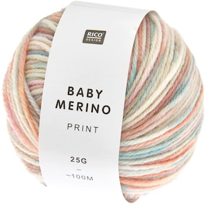 Summer - Baby Merino Print - 25g 100m - Rico Design
