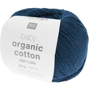 Marine - Baby Organic Cotton - 50g 150m - Rico Design