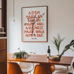 CUSTOM Wohnheim Wand Kunst | Wand Kunst Druck | Barwagen Dekor | College Wand Kunst | Getränk-Zeichen | Trendige Wand | Cocktail-Poster | Digitaler Download