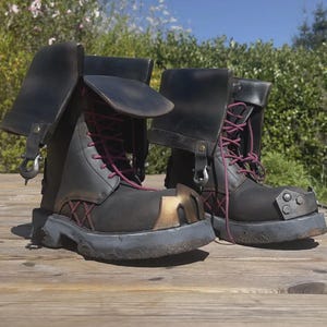 Jinx  Inspired Arcane Custom Made boots | Screen accurate bespoke cosplay shoes |