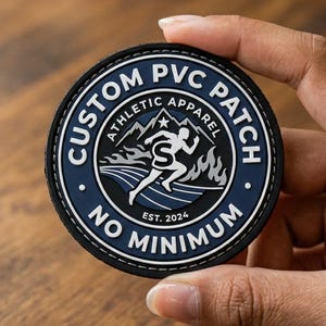 Parches personalizados de PVC 3D / Insignias de ropa tácticas, duraderas e impermeables