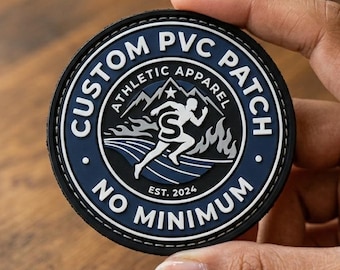 Custom 3D PVC Patches | Durable, Waterproof, Tactical-Cool Apparel Insignia