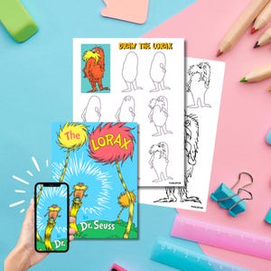Wie zeichne Dr. Seuss 'The Lorax und AR Buchcover