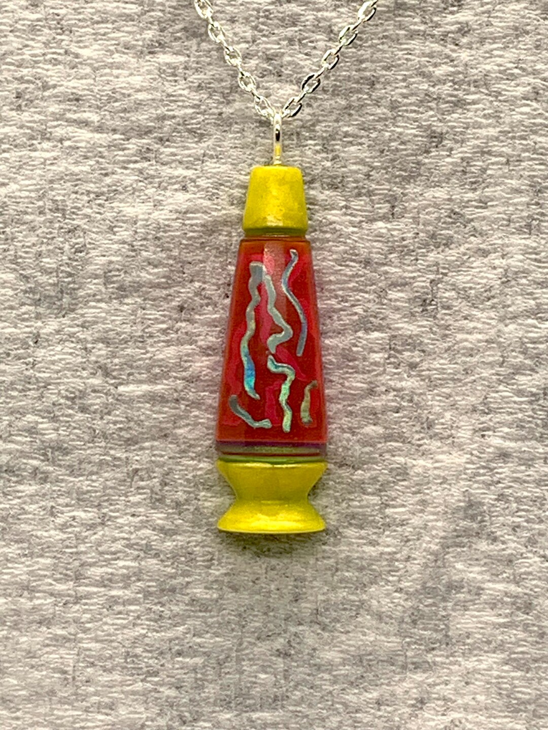 Lava Lamp Half the Size. the Lamp is A Pretty Sunflower Yellow With A ...