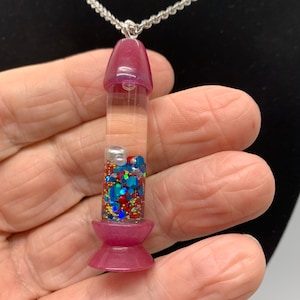 Lava Lampe Flüssigkeit Bewegung: Sensorische Glitzer Anhänger