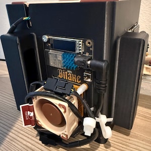 The Cube Bitaxe Cooling Tower / Mount