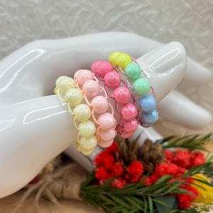 Thumb Ring for Women, Beaded Fidget, Discreet Finger Fidgets, Stocking Filler for Woman or Teen