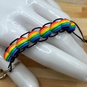 Sliding fidget keychain for adults: quiet sensory toy & stocking filler