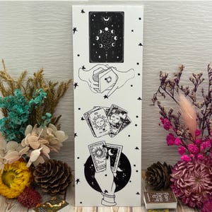 Tarot Karte Lesezeichen, Buchliebhaber Geschenk für sie, Lesezeichen Geschenk für Frauen