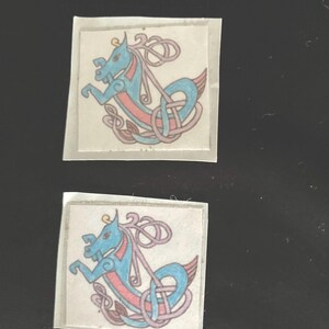 18 pegatinas artísticas originales para cuadernos, nevera, papelería y regalos.