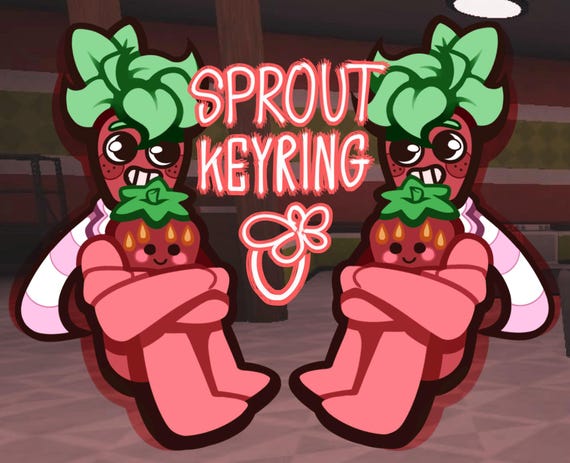 Sprout Keyring Dandy's World (PREORDER) - Etsy