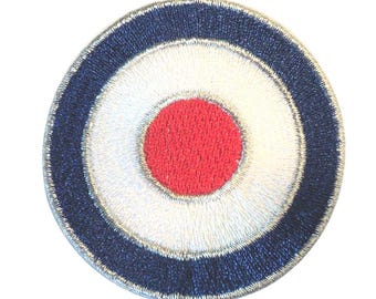 Raf Mod Royal Air Force Cool Cute Embroidered Patch iron on Sew On Badge Transfer Applique Fabric Bag Jacket Jeans N-153