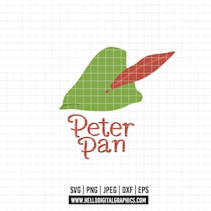 2681 - Peter Pan, Never grow up SVG, EPS, PNG - Peter pan Clipart Vector. Peter Pan icons phrases svg. Peter Pan dtf. disney quotes dtf