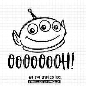 2924 - Toy story classics aliens icons SVG, EPS, PNG- Toy story pizza planet clipart vector. Disney aliens of toy story dtf