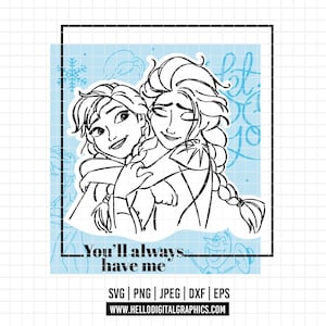 2375 - Frozen phrase cute SVG, PNG, EPS - Disneyy Frozen dtf clipart vector. Frozen movie quote. Frozen dtf. Anna, Elsa dtf