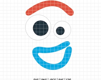 3039 - Forky do Toy Story SVG, PNG, EPS - forky Toy Story disneey clipart. Przyjaciele Andy'ego. Sylwetka Disneya. Disney forky dtf