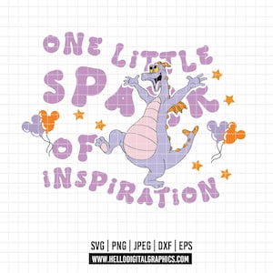 3075 - Figment, one little spark of inspiration SVG, EPS, PNG - figment clipart vector. figment scenes disneey. The adventures of figment