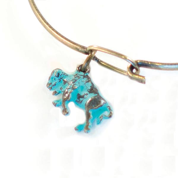 Buffalo Charm Bracelet, Necklace, Earrings or Charm Only - Hand-painted 3D Bison Charm - Kids - Adult sizes