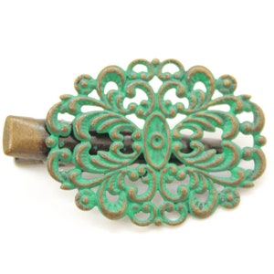 Higher Self Hair Clip Green