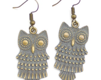 Give A Hoot Earring