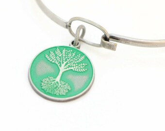 Silver Roots Token Bracelet, Necklace, or Charm Only