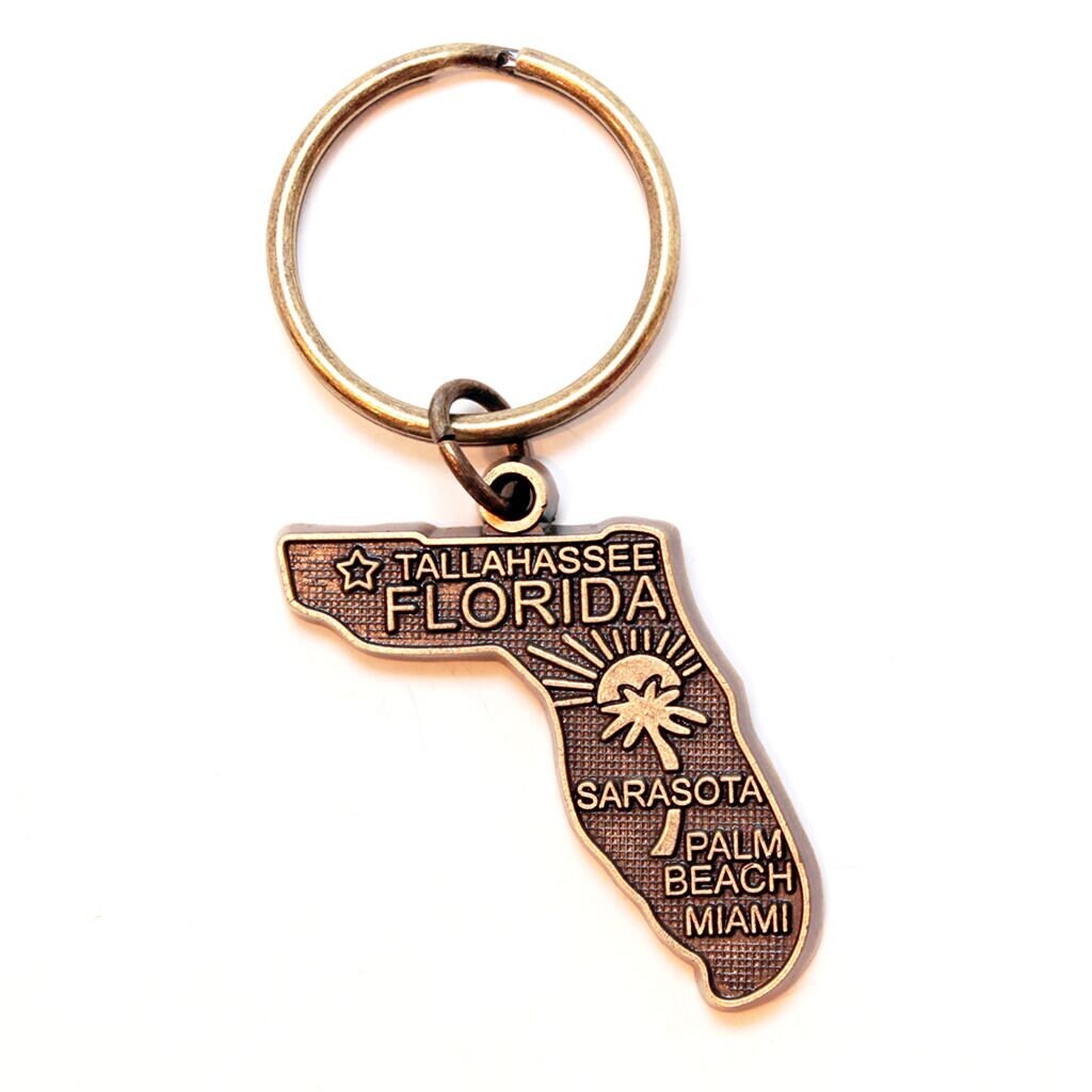 Florida Key Chain Etsy